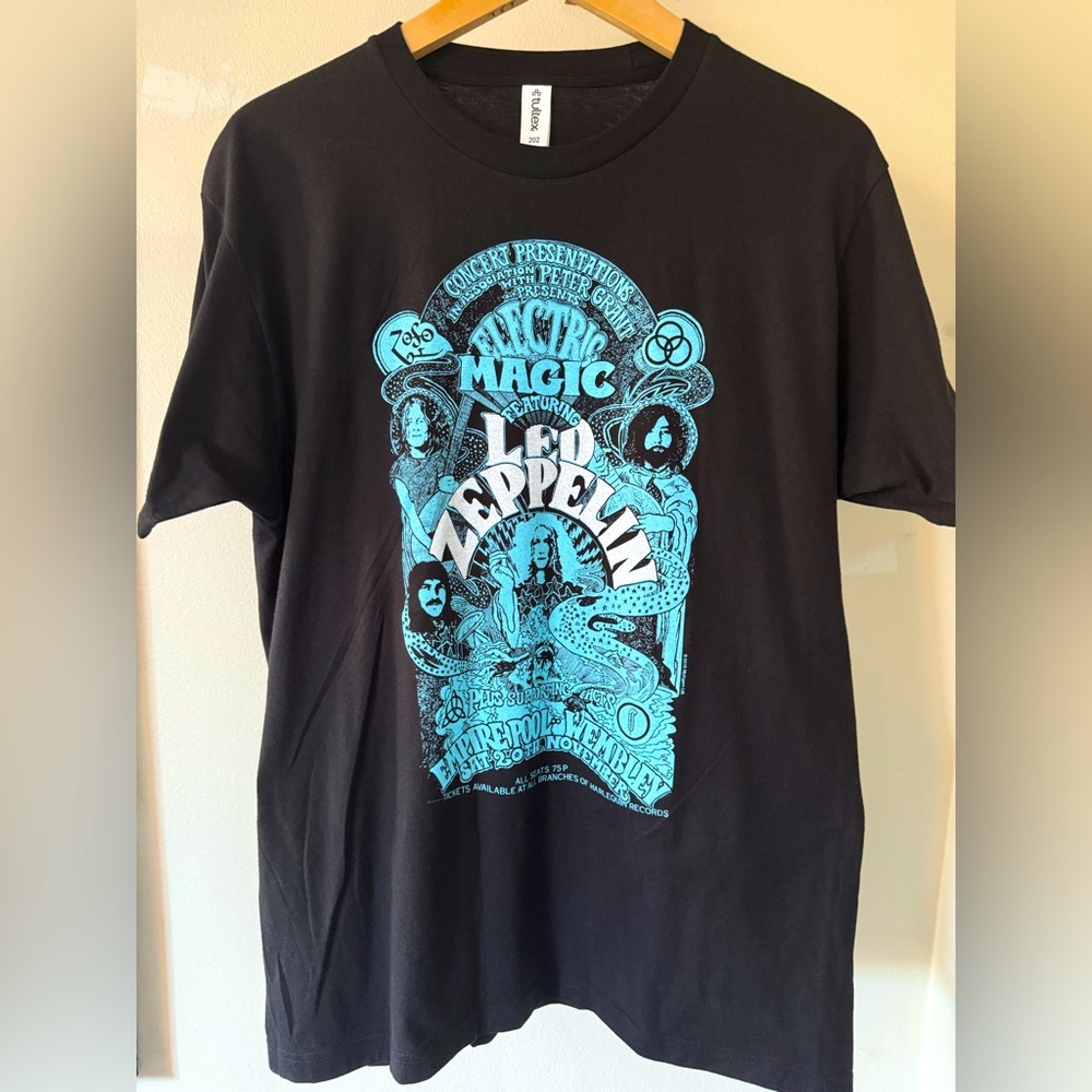 Led Zeppelin T Shirt (Black) - Men’s Large